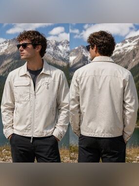 🆕 RCOS Reese Cooper Jacket Men’s Utility Hiking Lightweight Fully Lined Gorpcore